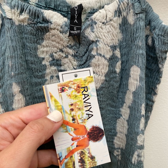 RAVIYA Ruffle Tie Dye Swim Coverup - Picture 10 of 10